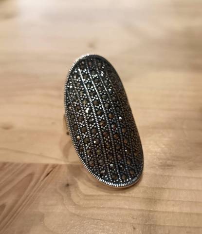 Bague marcassite commande